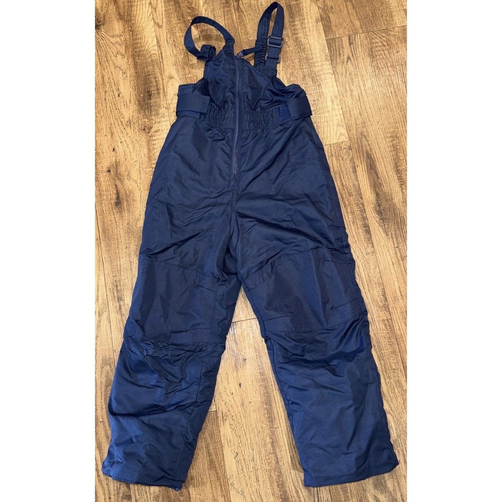 Cat & Jack Kids Snow Bib Snow Pants Unisex Size 5T Navy Snowboarding Ski Blue
